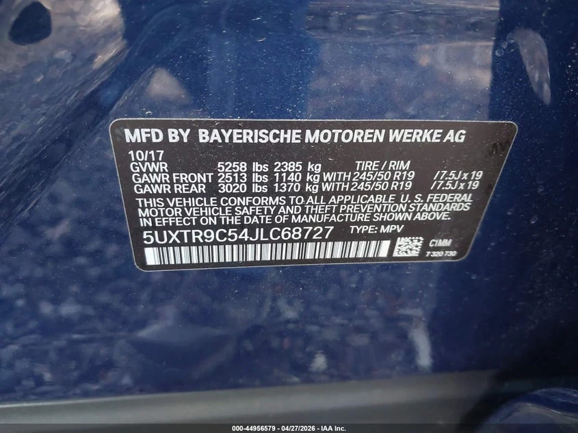 BMW X3 2.0l xDrive30I, снимка 9 - Автомобили и джипове - 54528312