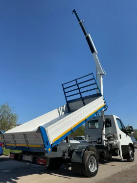 Iveco Daily 70C Самосвал с кран, снимка 9