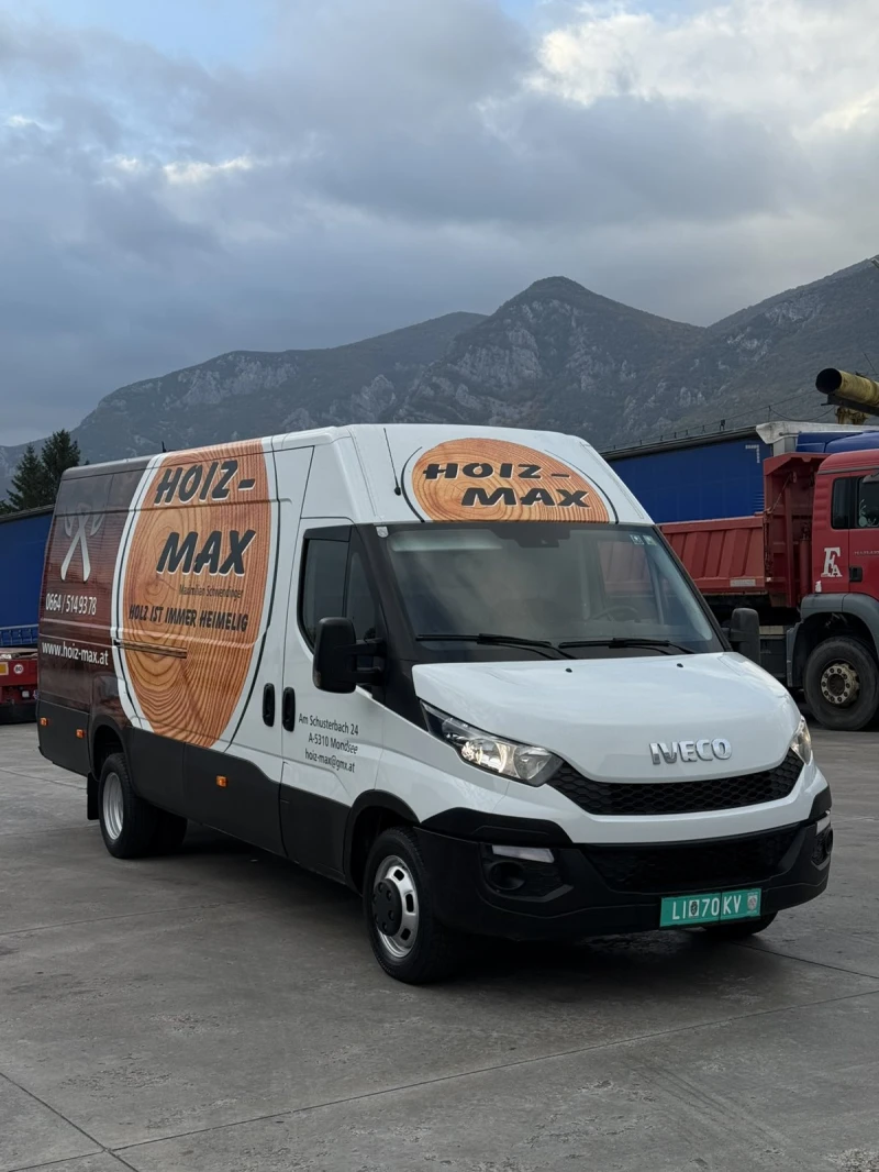 Iveco 35c17 Перфектен, дълга база и висок, с двойни гуми!, снимка 2 - Бусове и автобуси - 52052553