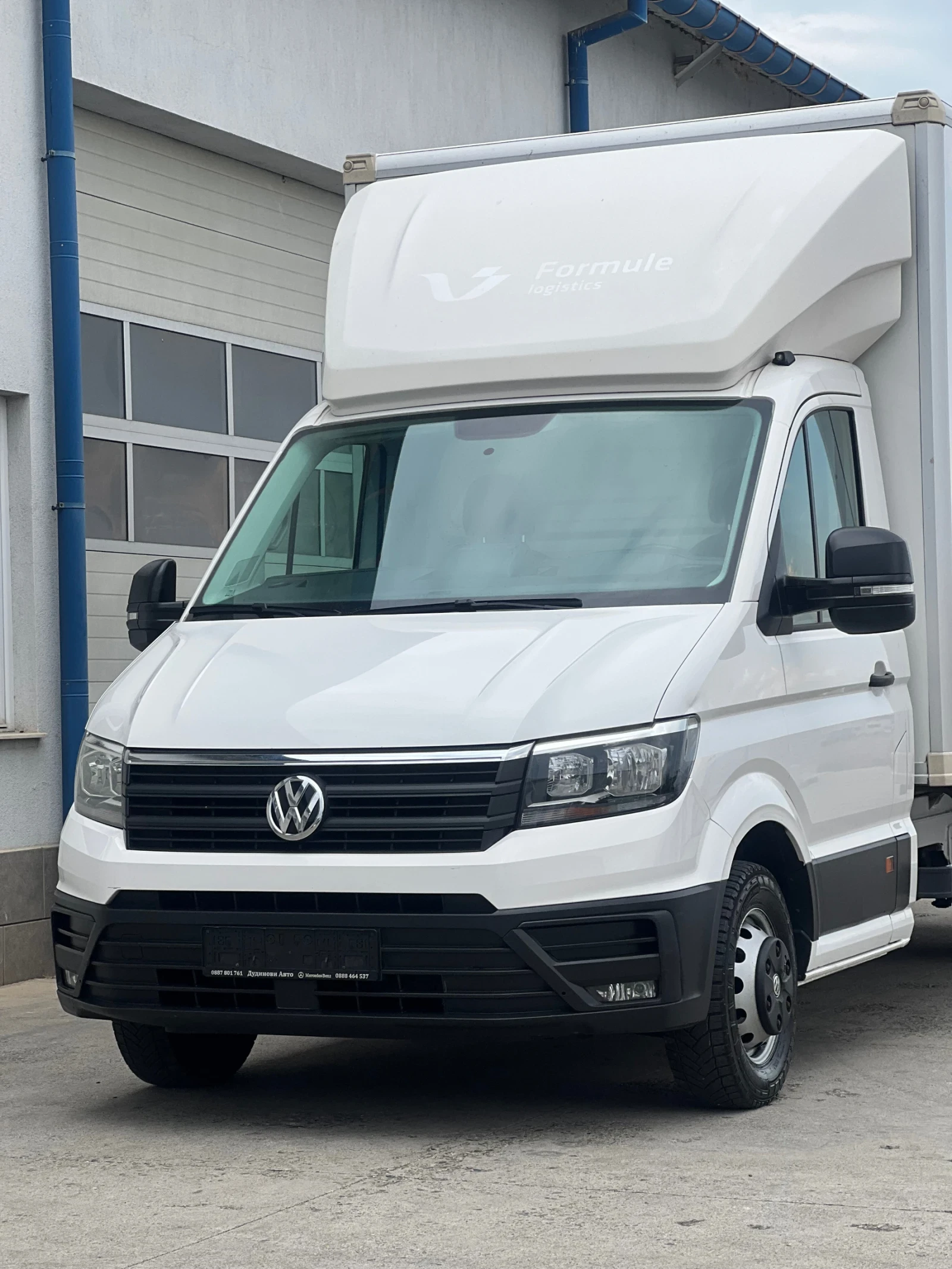 VW Crafter 2022г. / 4.45м / Двойна гума / Б-категория /П.Борд - изображение 3