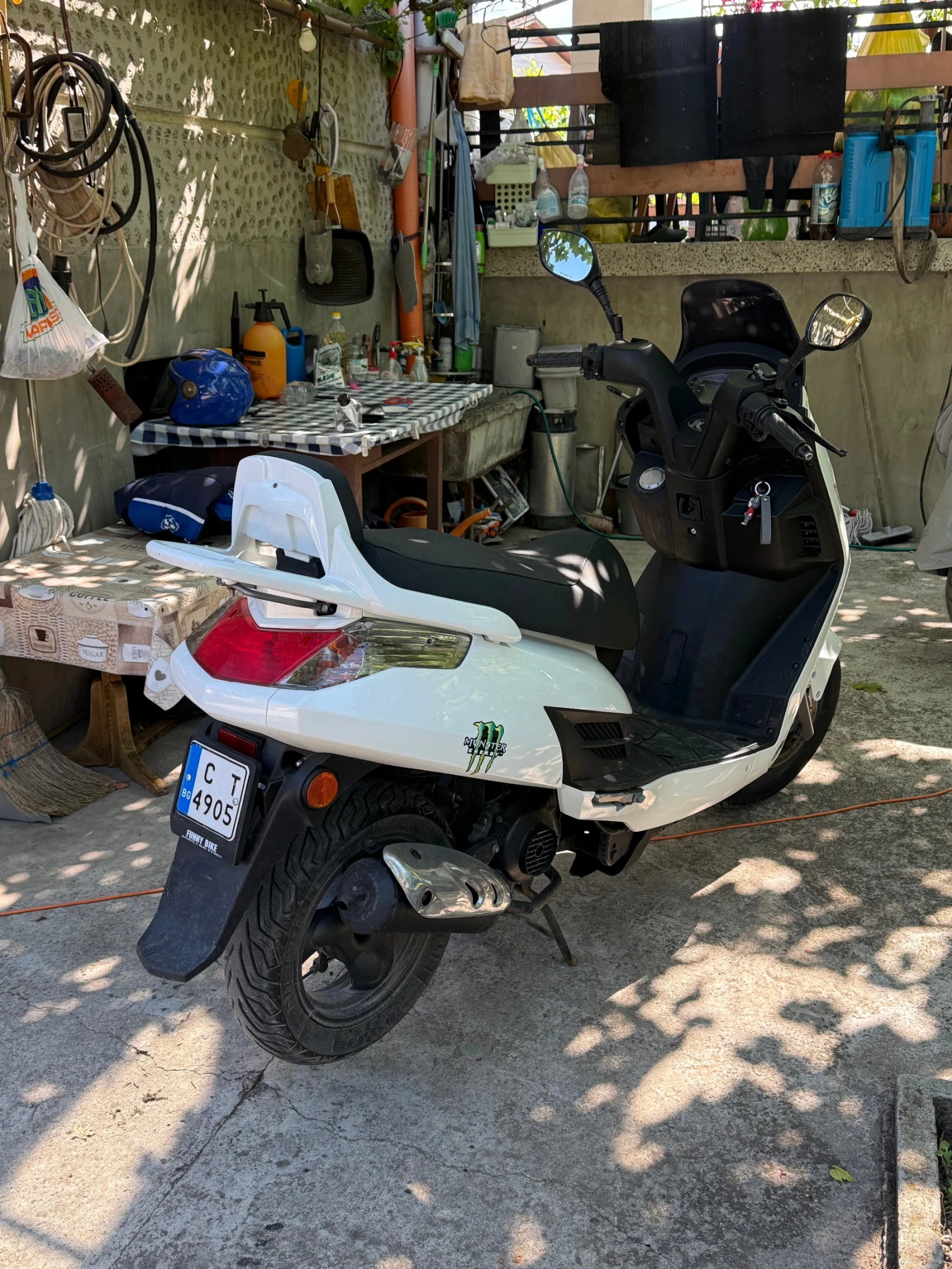 Kymco Dink 49cc, снимка 3 - Мотоциклети и мототехника - 55239414