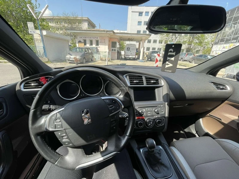 Citroen DS4 1.6 HDI  112кс.2012г, Нави, Масаж, Парктроник отпр, снимка 8 - Автомобили и джипове - 47030629