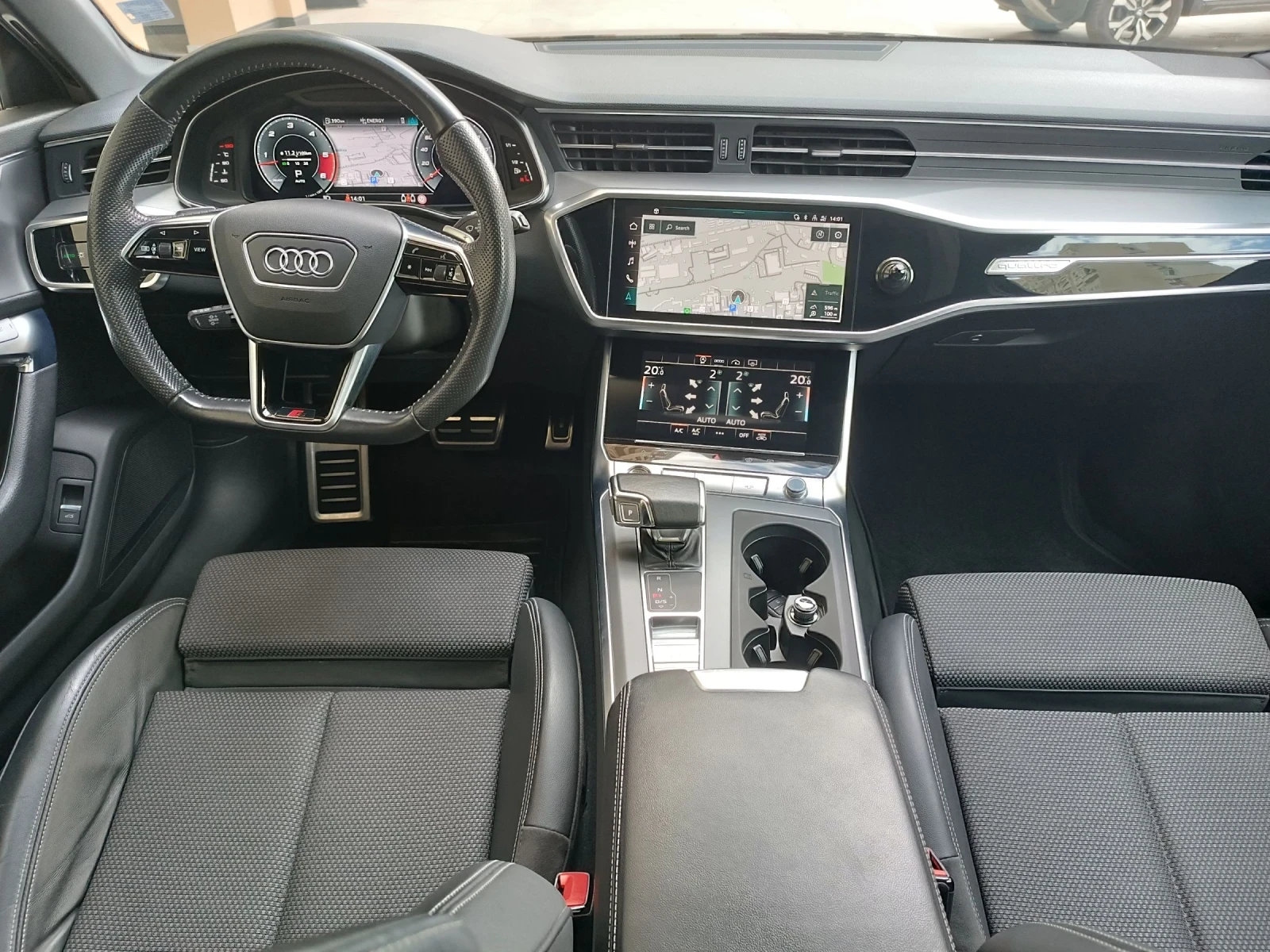 Audi A6 Digital, 3XSLine, Matrix, 50TDI, Quattro, Обслужен - изображение 9