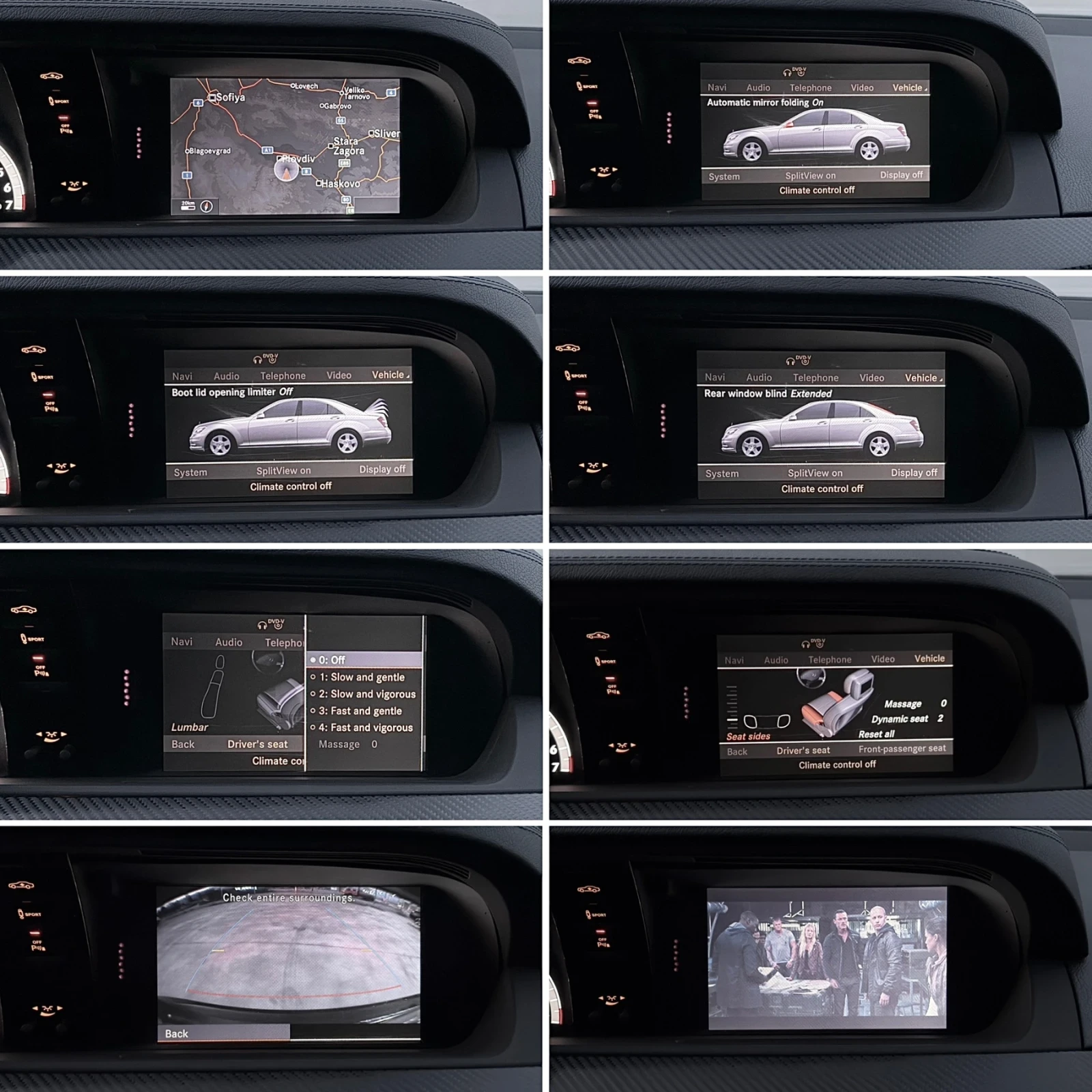 Mercedes-Benz S 500 V8/ S63 AMG/ 4MATIC/ BUSINESS CLASS/ 3xTV/ CARBON | Mobile.bg � ����������� 15