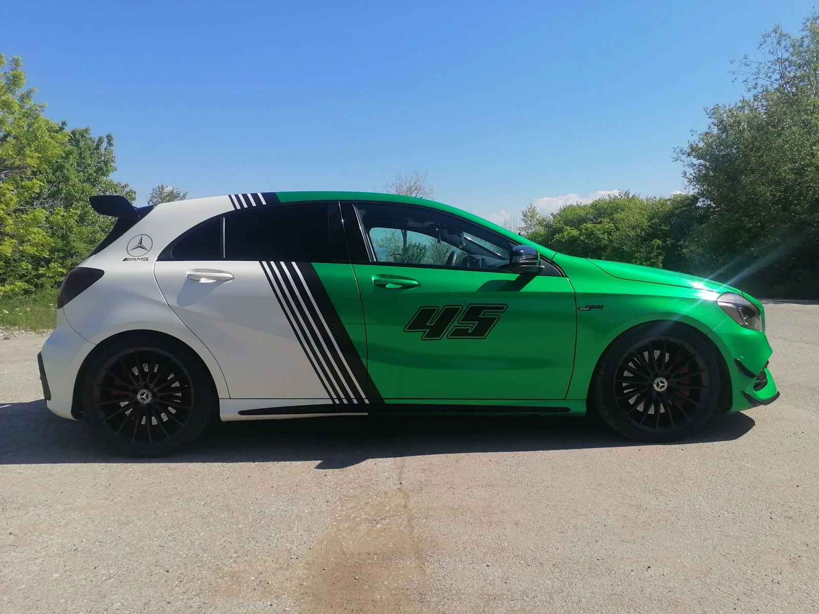 Mercedes-Benz A45 AMG EDITION 1 - TURBO 4X4 - спортна кола, снимка 3 - Автомобили и джипове - 54417094