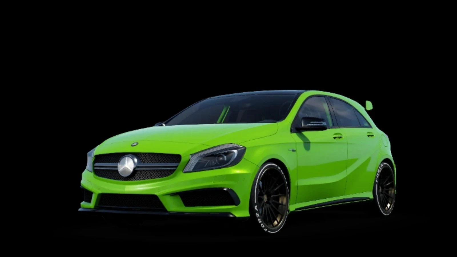 Mercedes-Benz A45 AMG TURBO 4X4 - спортна кола