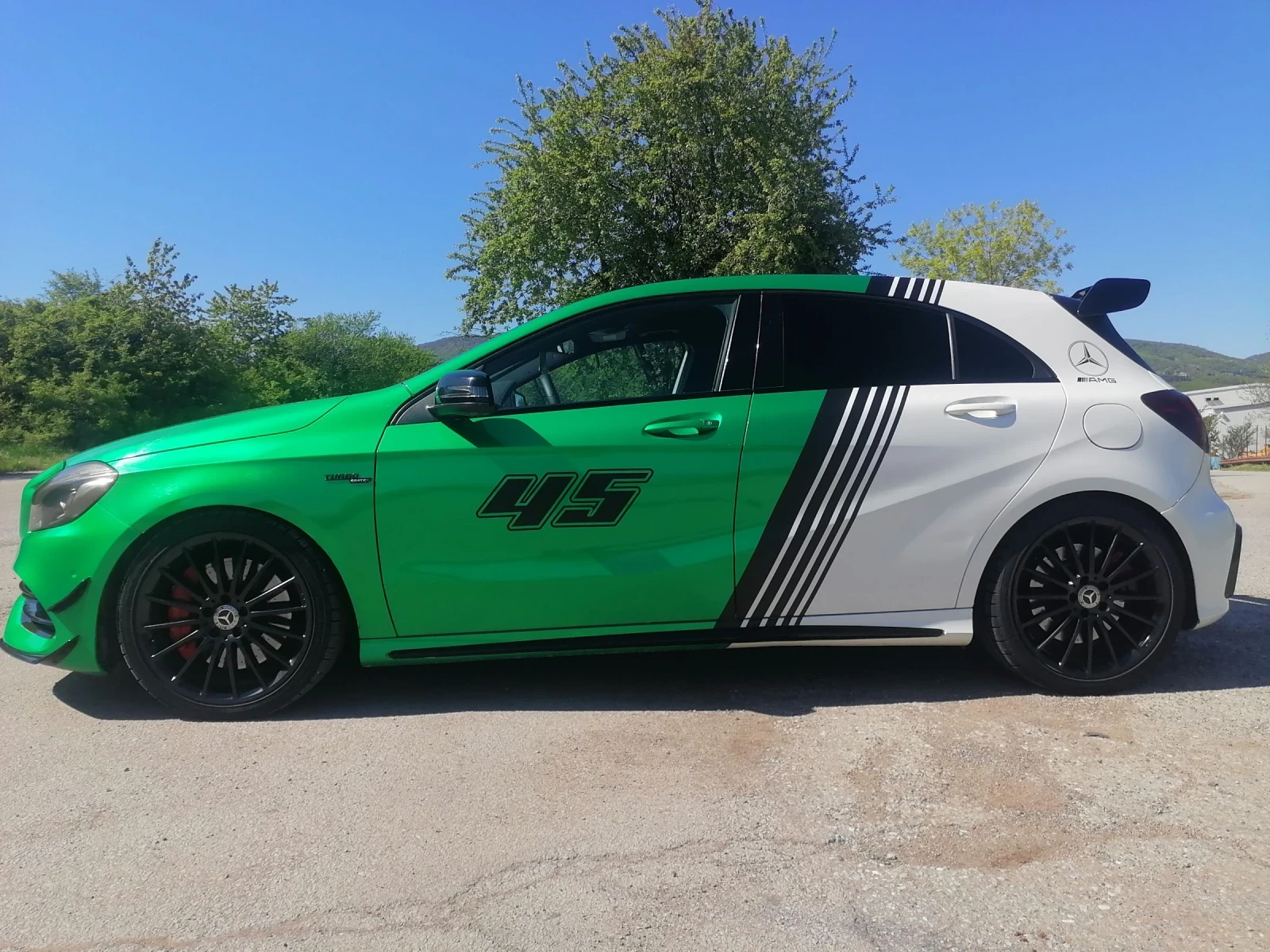 Mercedes-Benz A45 AMG EDITION 1 - TURBO 4X4 - спортна кола, снимка 7 - Автомобили и джипове - 54417094