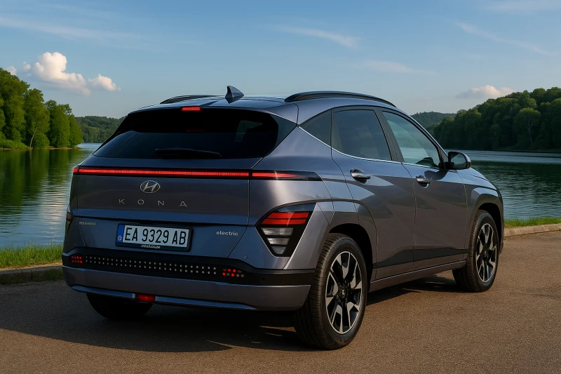 Hyundai Kona EV 65 kWh PREMIUM ГАРАНЦИЯ, снимка 3 - Автомобили и джипове - 52444069