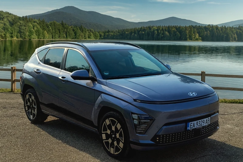 Hyundai Kona EV 65 kWh PREMIUM ГАРАНЦИЯ, снимка 2 - Автомобили и джипове - 52444069