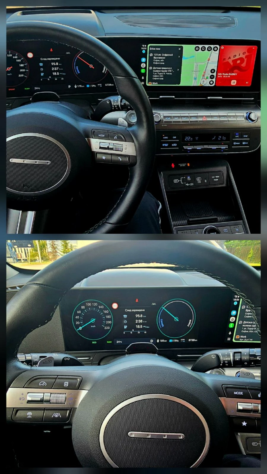 Hyundai Kona EV 65 kWh PREMIUM ГАРАНЦИЯ - изображение 10