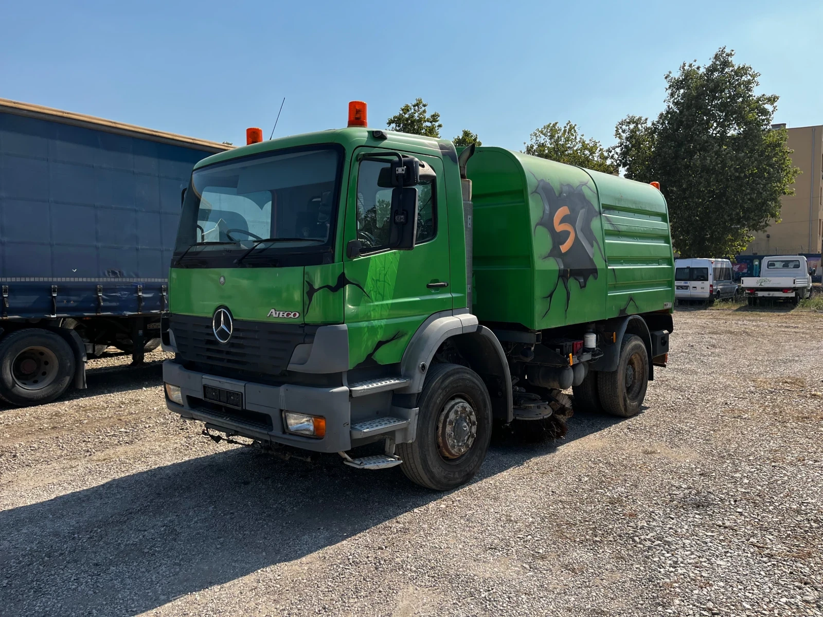 Mercedes-Benz Atego 1823 метачка, снимка 1