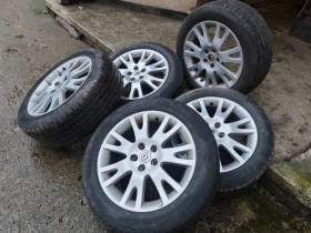 Гуми с джанти Continental 215/55R17, снимка 2 - Гуми и джанти - 49500794