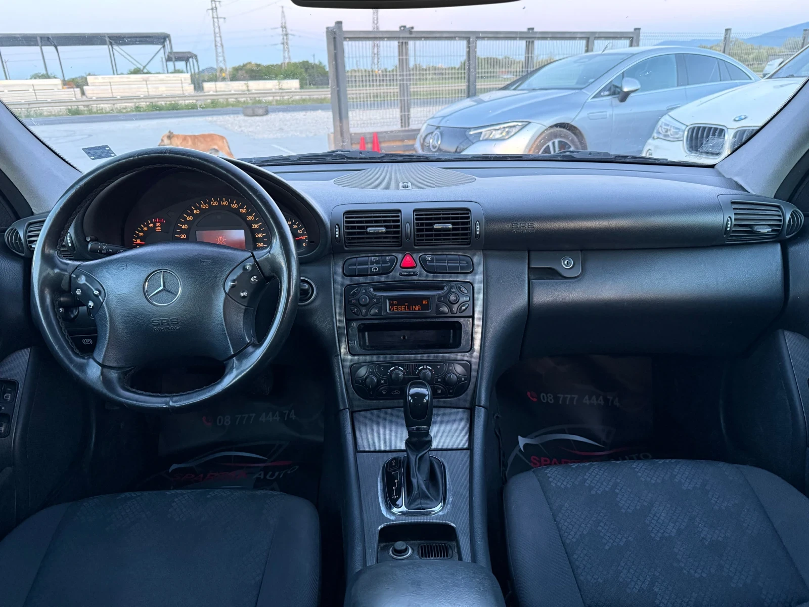 Mercedes-Benz C 270 CDI* 2004г* АВТОМАТИК* ВЪНШНИ ЗАБЕЛЕЖКИ* , снимка 14 - Автомобили и джипове - 54574079