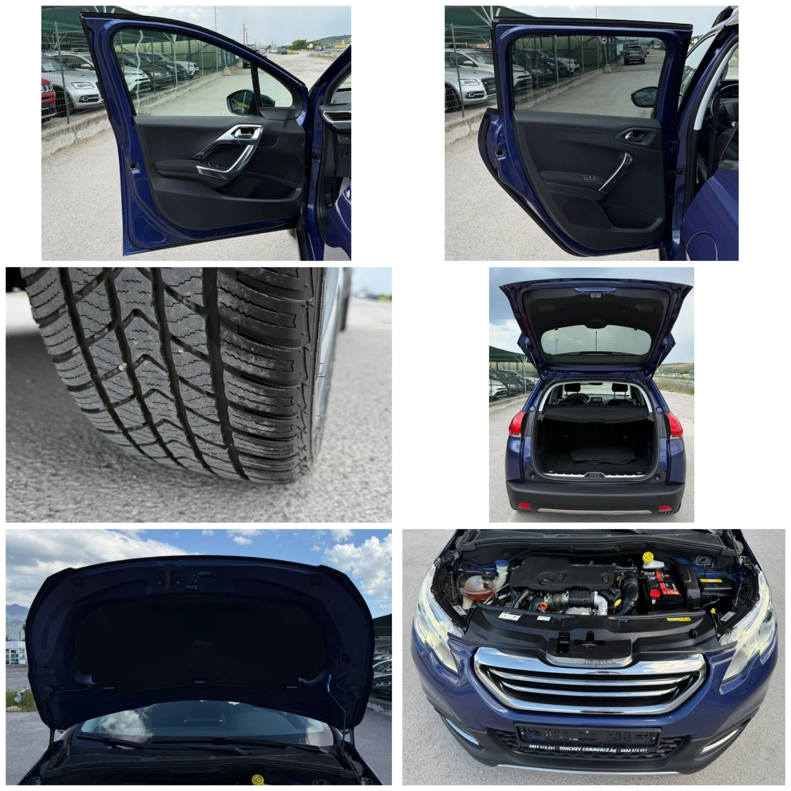 Peugeot 2008 1.6-EHDI-ALLURE-134.000km-ORIGINAL-NEW-TOP-NAVI, снимка 17 - Автомобили и джипове - 54741294