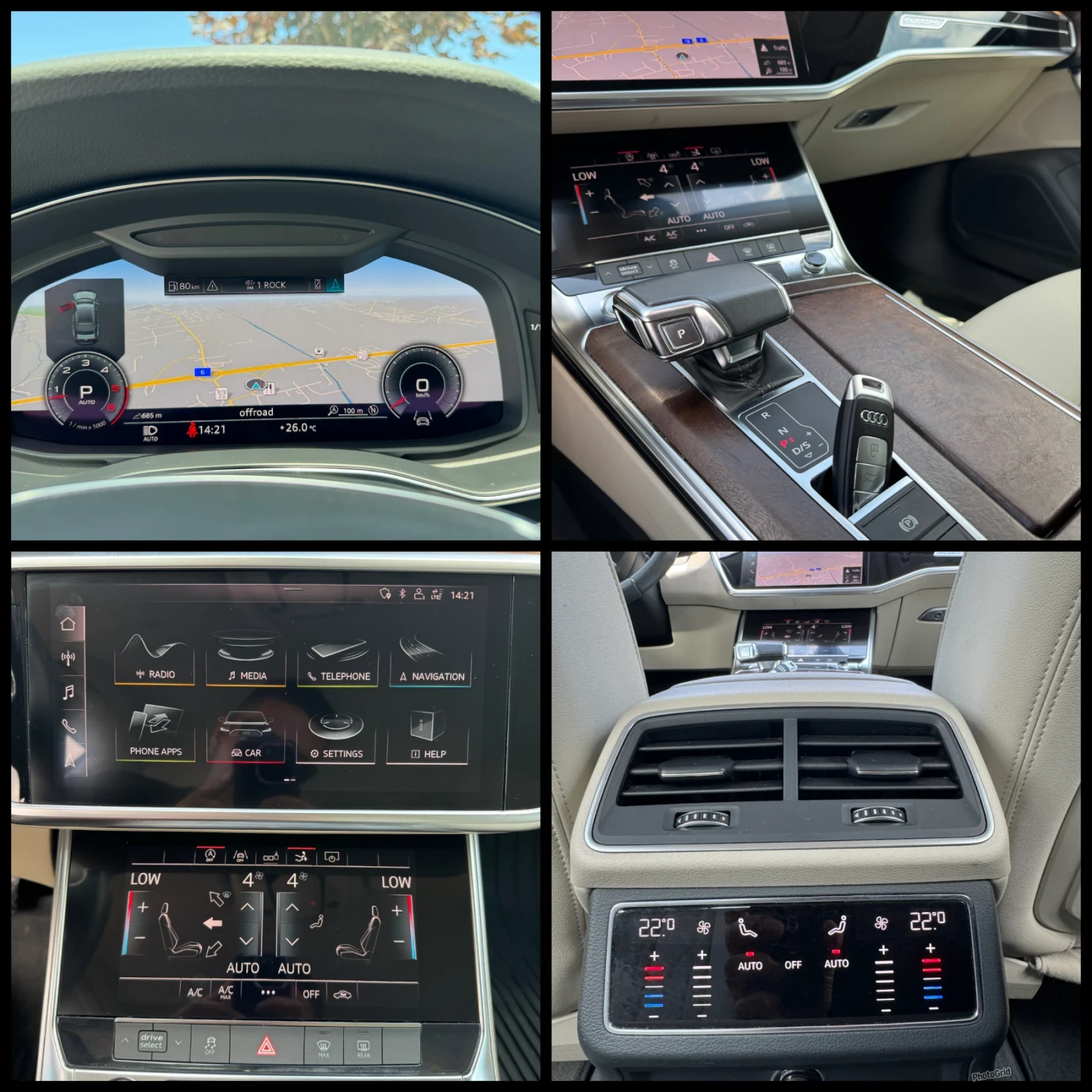 Audi A7 RS7* 50TDI* Quattro* Matrix, снимка 14 - Автомобили и джипове - 55557977