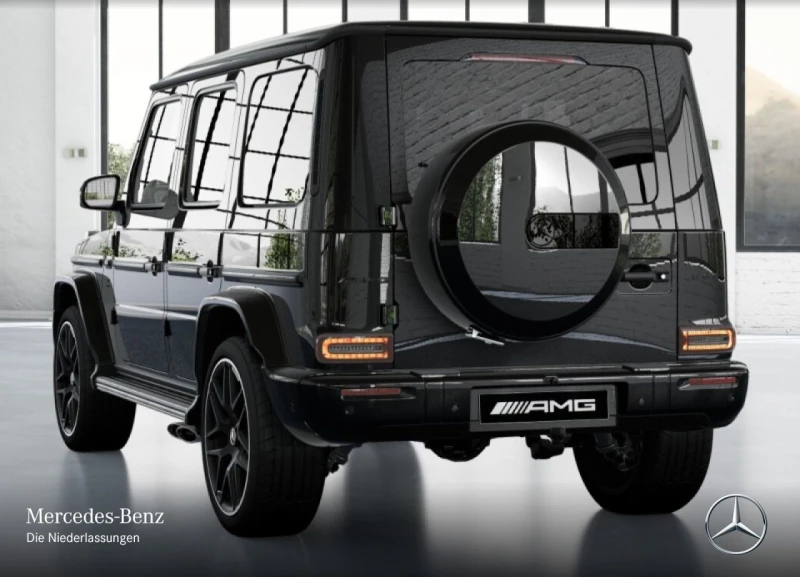 Mercedes-Benz G 63 AMG 4M 360  BURMESTER 22ZOLL ОБДУХ DISTR MBUX #iCarbg, снимка 5 - Автомобили и джипове - 50713667