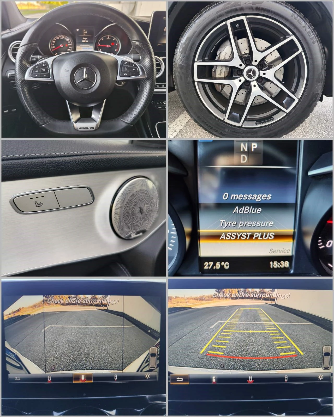Mercedes-Benz GLC 220 * AMG* 4-MATIC, снимка 15 - Автомобили и джипове - 56121697
