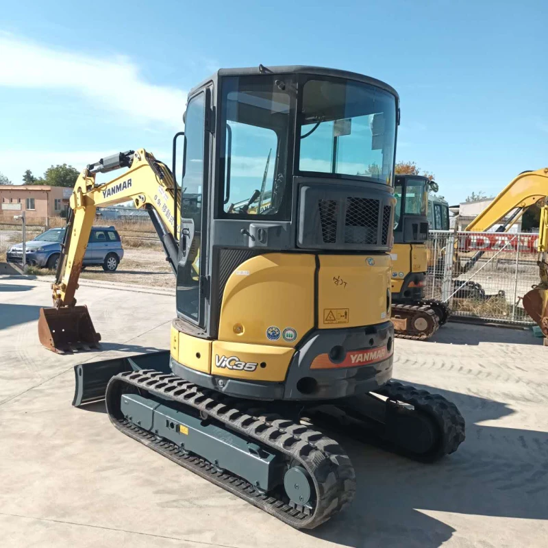 Багер Yanmar VIO35-6, снимка 6 - Индустриална техника - 45177062