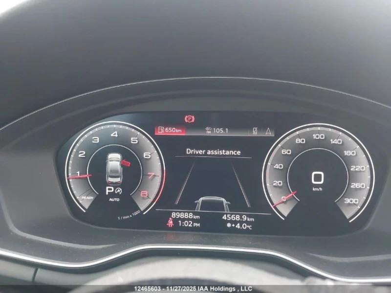 Audi A4 S-Line* Quattro* Nardo Gray* Панорама, снимка 12 - Автомобили и джипове - 52688451