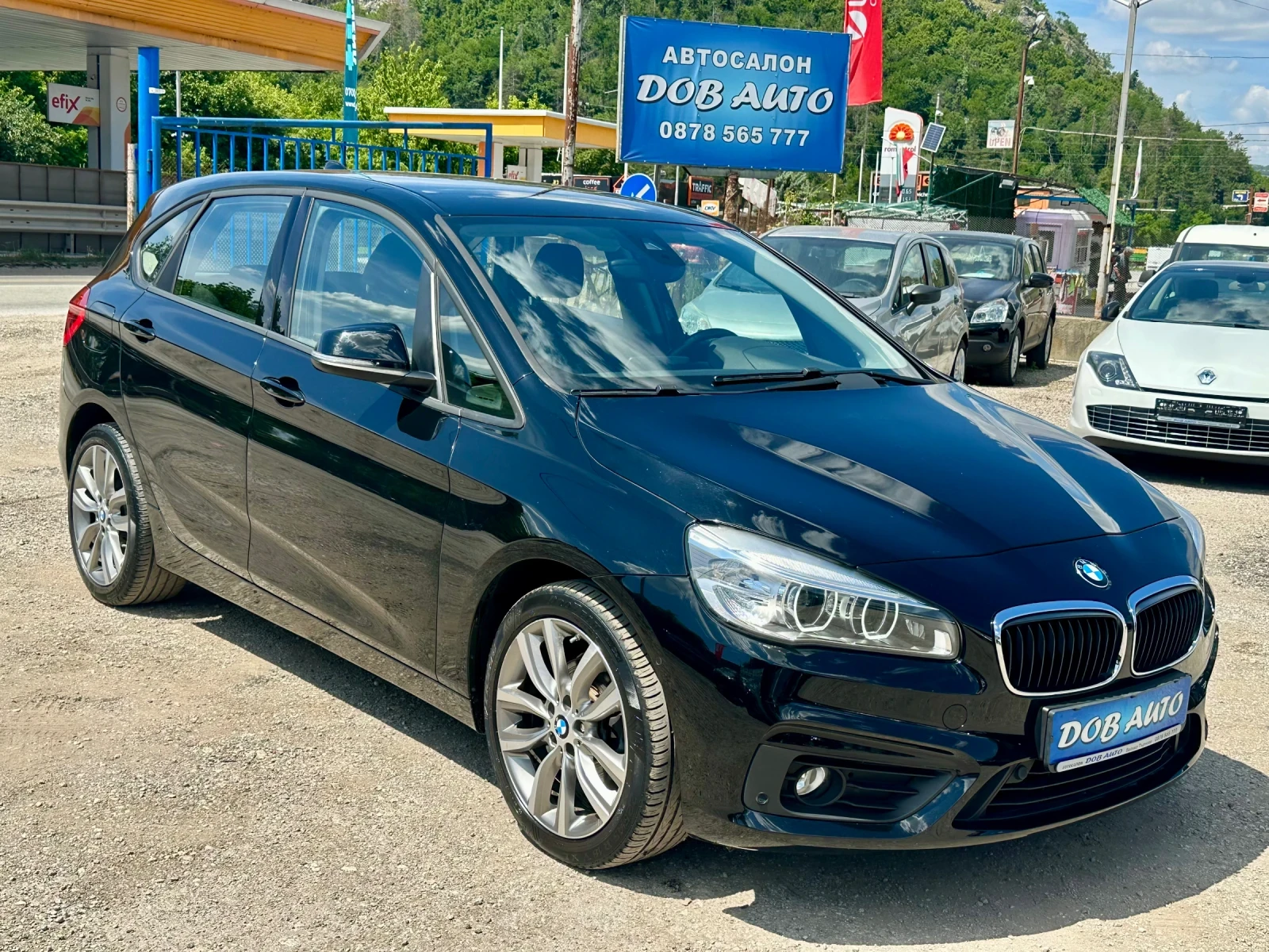 BMW 216 САМОПАРКИРАНЕ-NAVI-LED-ПАРКТРОНИК-146000km, снимка 7 - Автомобили и джипове - 54979726