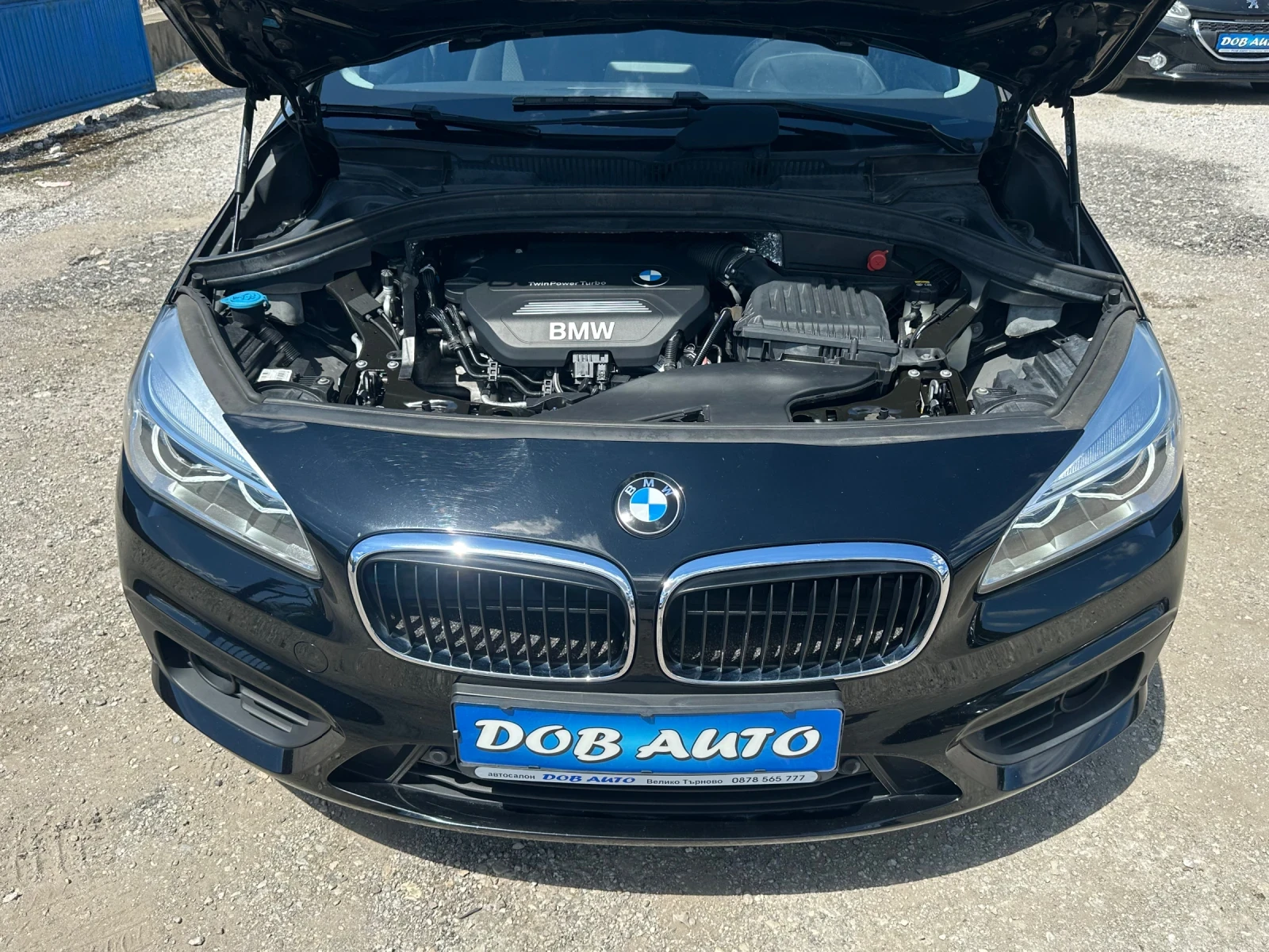 BMW 216 САМОПАРКИРАНЕ-NAVI-LED-ПАРКТРОНИК-146000km, снимка 17 - Автомобили и джипове - 54979726