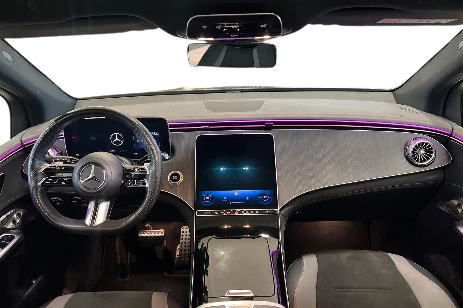 Mercedes-Benz EQE 350+ /292HP/AMG/NIGHT/AIRMATIC/DISTR/PANO/168z, снимка 10 - Автомобили и джипове - 53876184