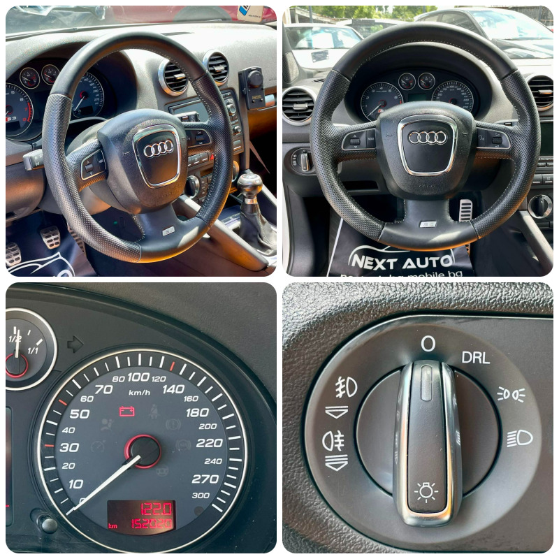 Audi S3 QUATTRO КОЖА, снимка 11 - Автомобили и джипове - 46009995