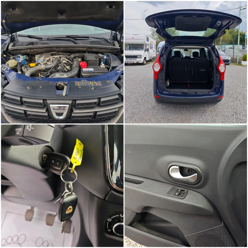 Dacia Lodgy 1, 2i 7 места FACE LIFT, снимка 17 - Автомобили и джипове - 51713172
