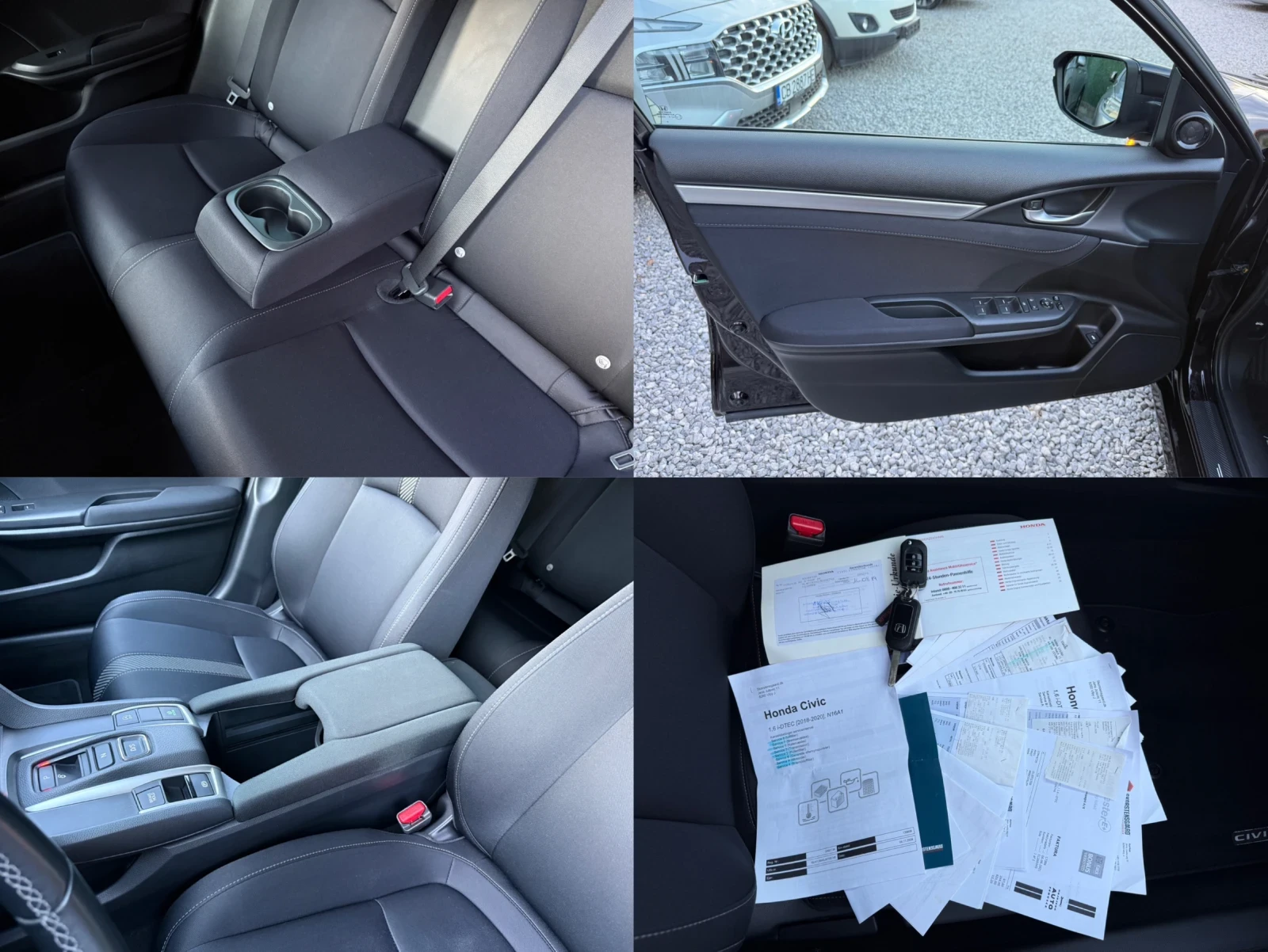 Honda Civic 1.6I-Dtec/Automatic/120hp/ТОП Състояниея, снимка 13 - Автомобили и джипове - 55037808