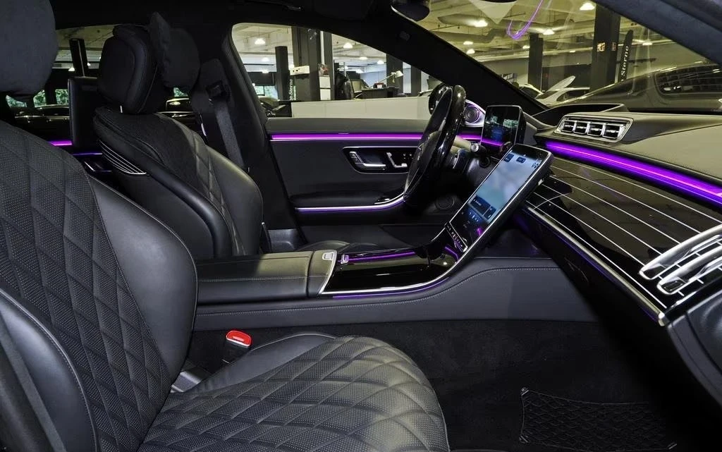 Mercedes-Benz S 580 L /4M/ AMG / BURM / PANO /  360 / TV / NIGHT / HUD, снимка 11 - Автомобили и джипове - 55229019