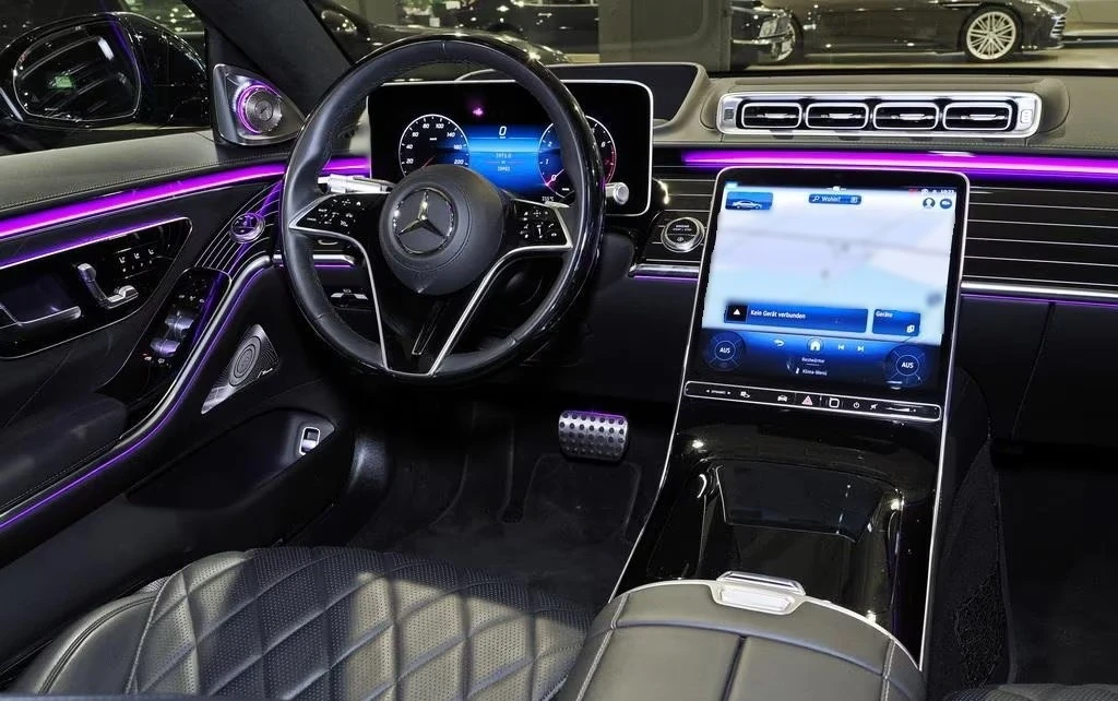 Mercedes-Benz S 580 L /4M/ AMG / BURM / PANO /  360 / TV / NIGHT / HUD, снимка 10 - Автомобили и джипове - 55229019