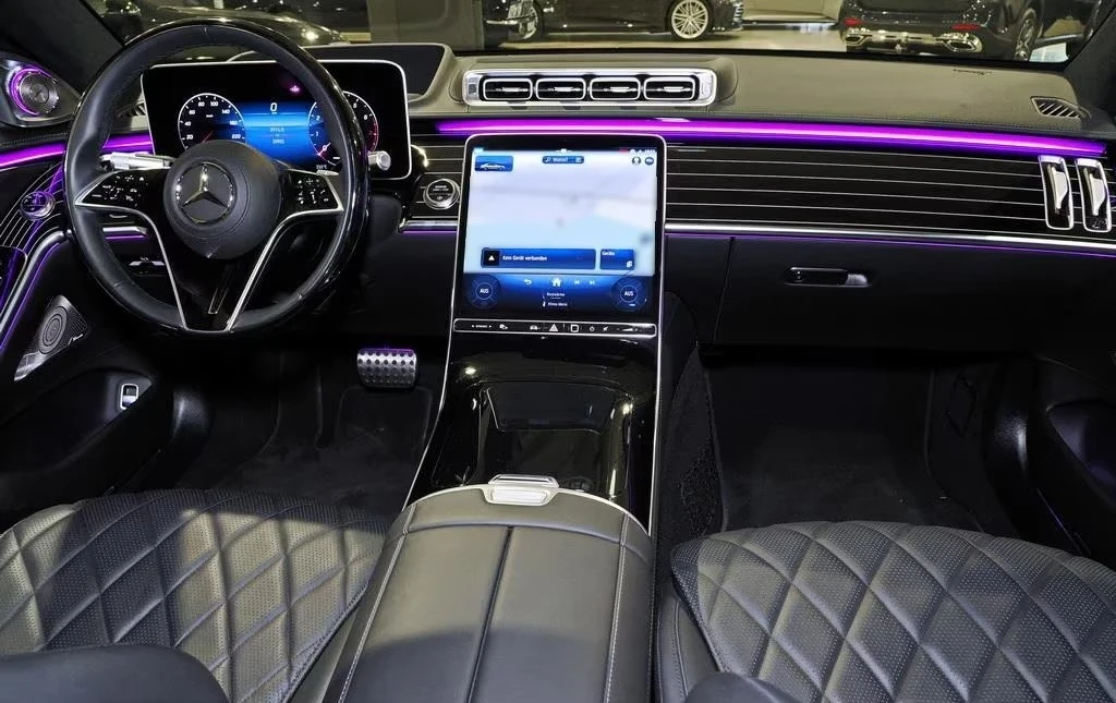 Mercedes-Benz S 580 L /4M/ AMG / BURM / PANO /  360 / TV / NIGHT / HUD, снимка 9 - Автомобили и джипове - 55229019