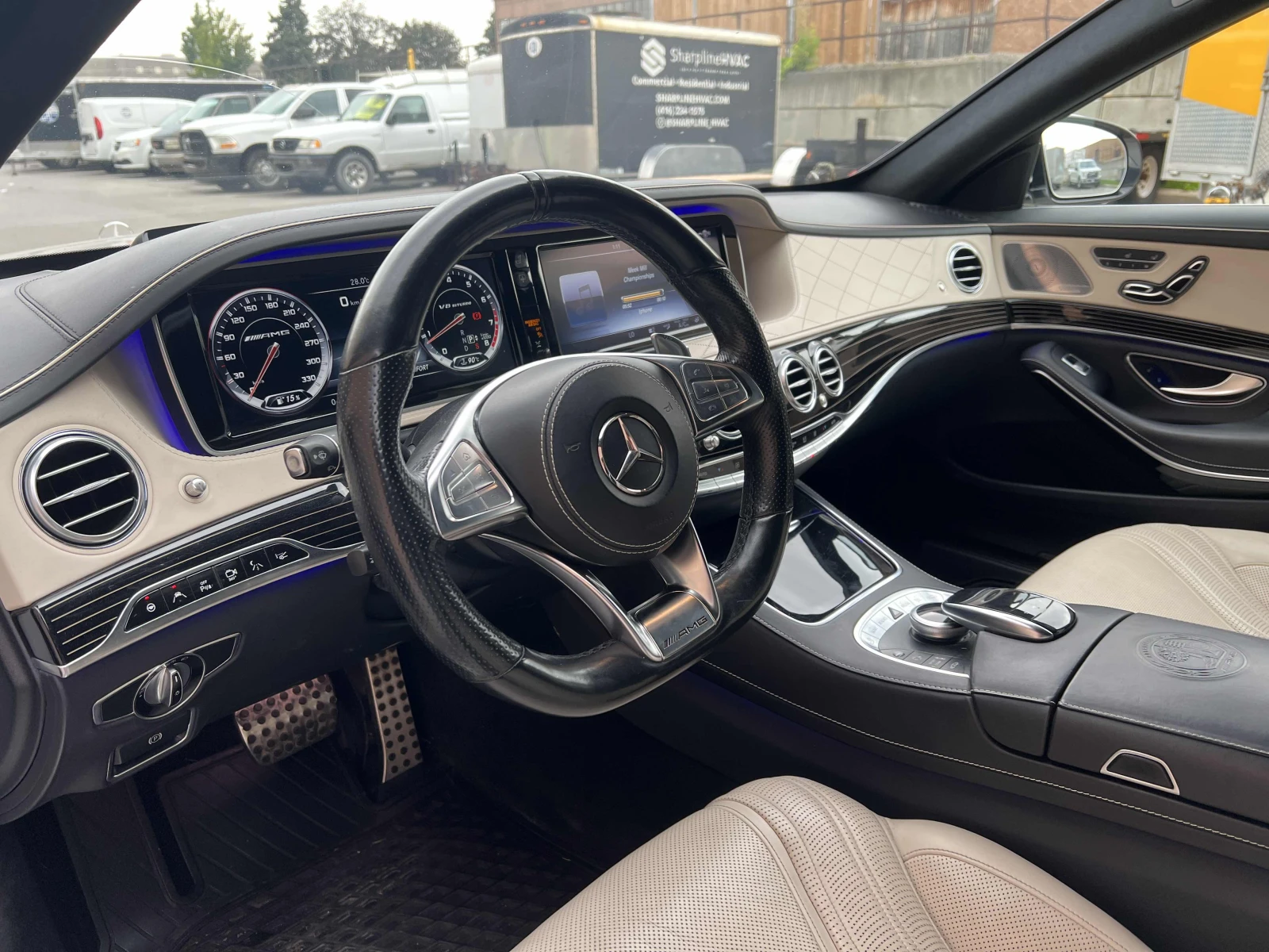 Mercedes-Benz S 63 AMG ФУЛ, АВТОКРЕДИТ, снимка 4 - Автомобили и джипове - 55922429