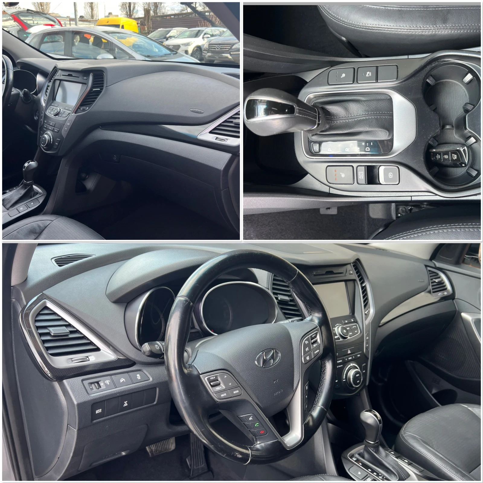 Hyundai Santa fe 2.2 CRDI 4WD Keyless Навигация Камера, снимка 15 - Автомобили и джипове - 54125524