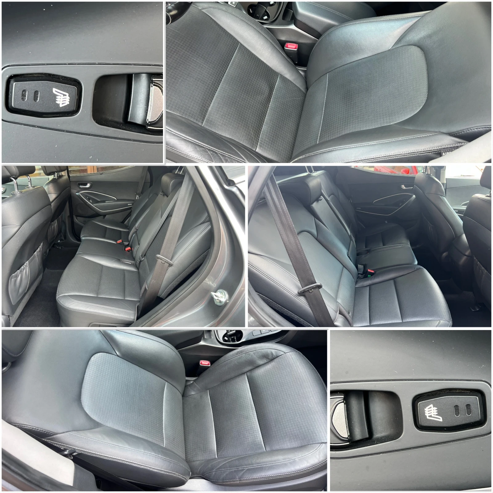 Hyundai Santa fe 2.2 CRDI 4WD Keyless Навигация Камера, снимка 16 - Автомобили и джипове - 54125524