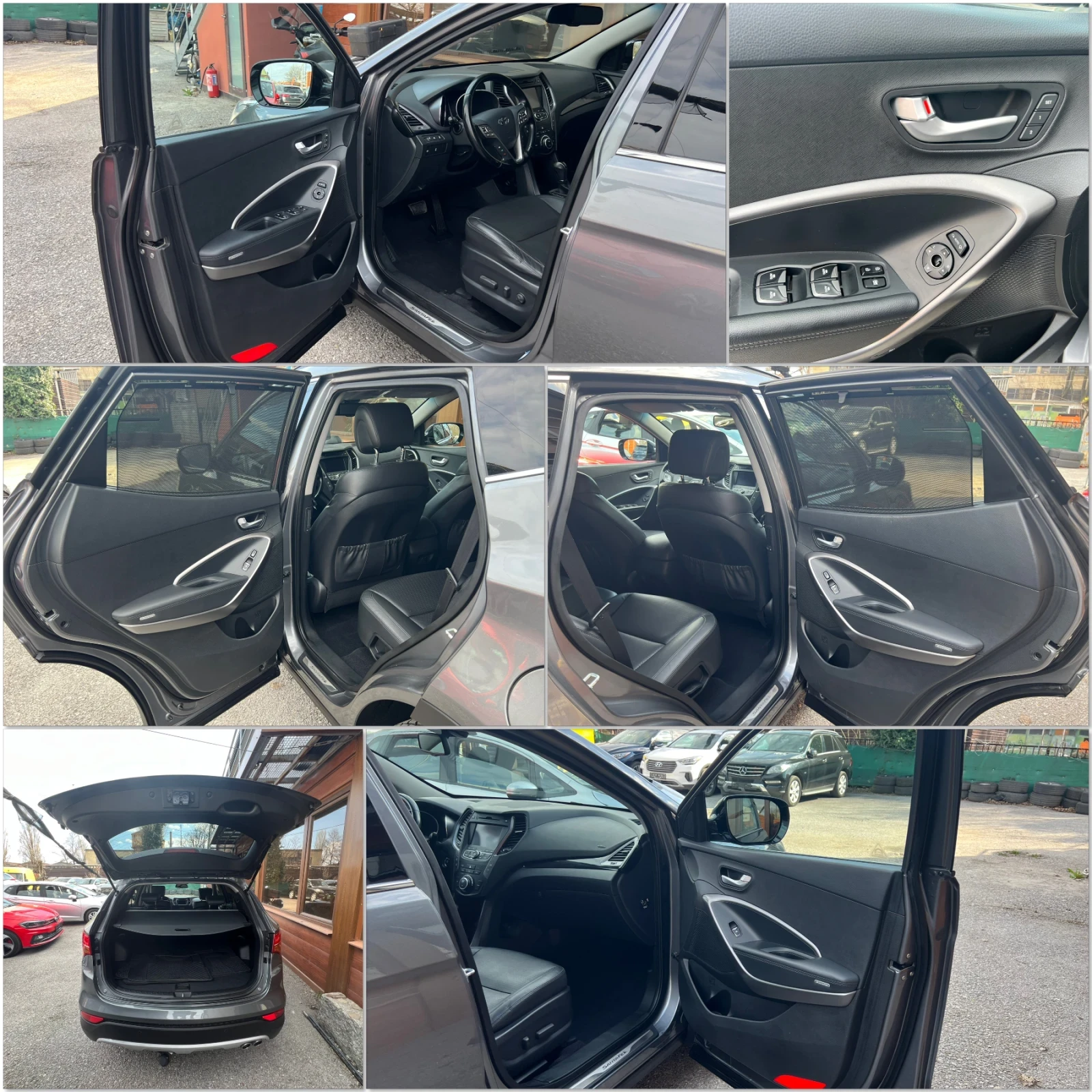 Hyundai Santa fe 2.2 CRDI 4WD Keyless Навигация Камера, снимка 17 - Автомобили и джипове - 54125524