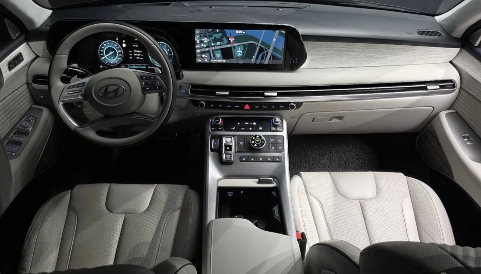 Hyundai Palisade VIP / МАСАЖ / ОБДУХ / TV / HUD / ULTRA LUXURY!, снимка 8 - Автомобили и джипове - 55186613