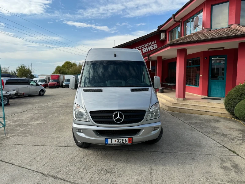 Mercedes-Benz Sprinter 519 3.0CDI* EURO5* MAXI* Климатик, снимка 2 - Бусове и автобуси - 47225582