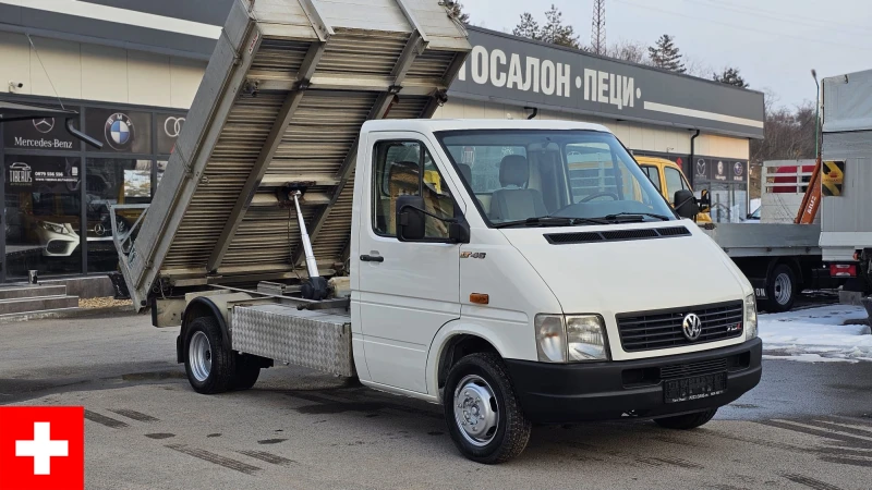 VW Lt 46 2.8TDI 5S-ТРИСТРАННО РАЗ-БЛОКАЖ-СЕРВ ИСТ-ЛИЗИНГ, снимка 1 - Бусове и автобуси - 49342577