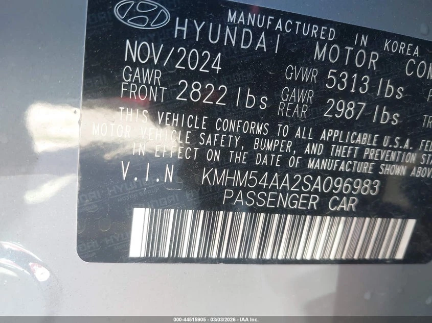 Hyundai Ioniq 6 Limited, снимка 9 - Автомобили и джипове - 54162005