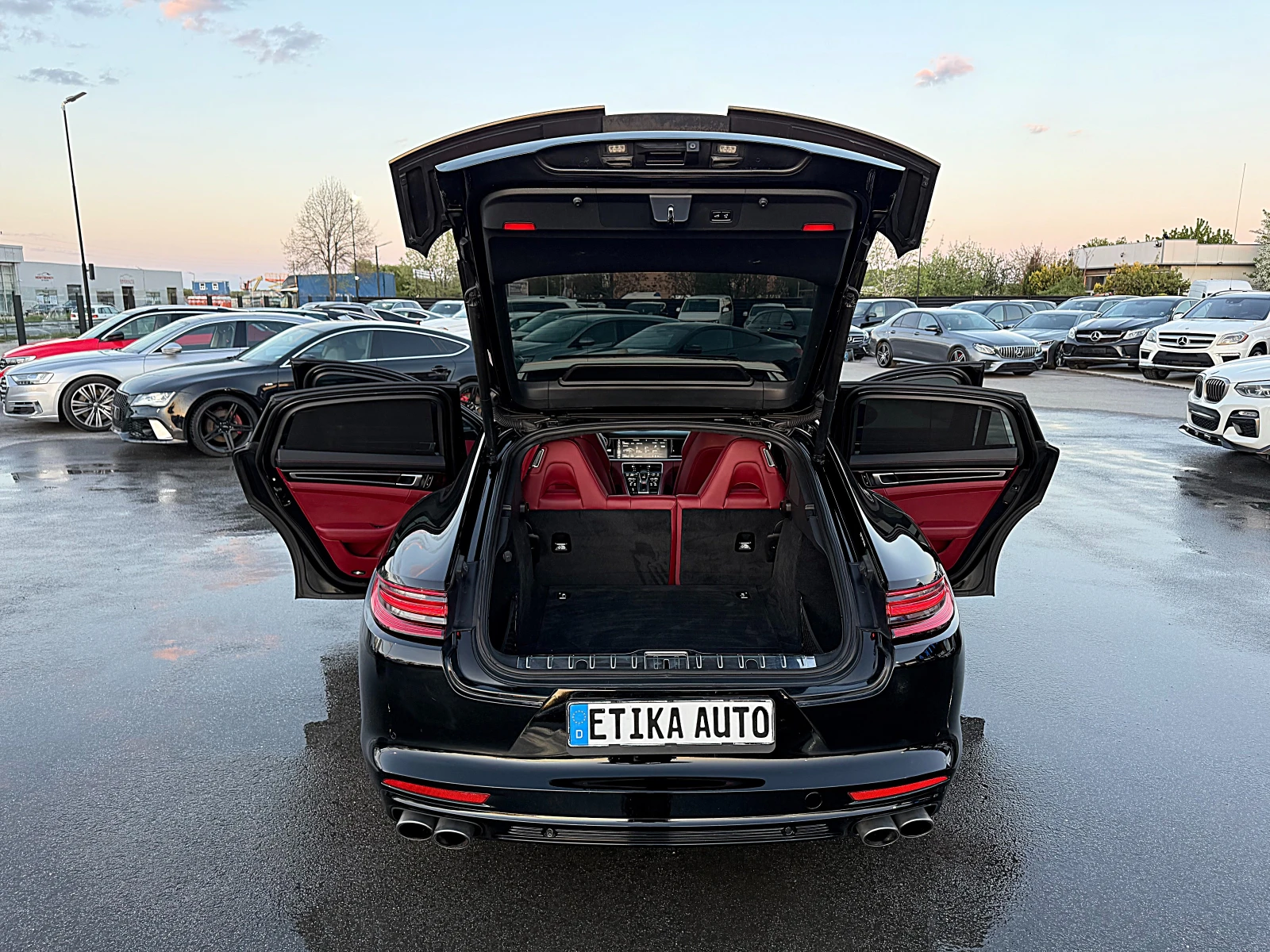 Porsche Panamera TURBO-PANORAMA-DISTRONIK-BOSE-4x4-ОБДУХВАНЕ-КАМЕРА, снимка 15 - Автомобили и джипове - 54323596