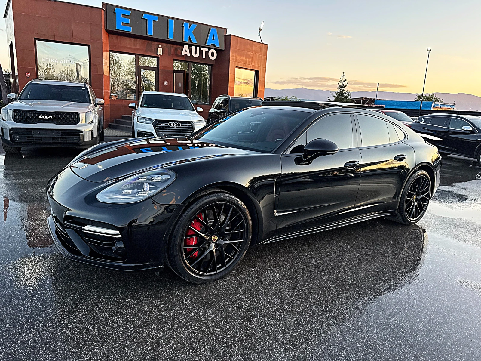 Porsche Panamera TURBO-PANORAMA-DISTRONIK-BOSE-4x4-ОБДУХВАНЕ-КАМЕРА, снимка 3 - Автомобили и джипове - 54323596