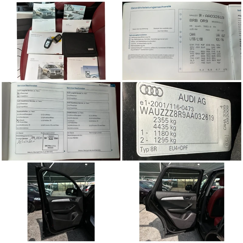 Audi Q5 2.0-TDI-quattro-6-speed-LED-XENON-KOJA-PODGREV-TOP, снимка 16 - Автомобили и джипове - 47305287