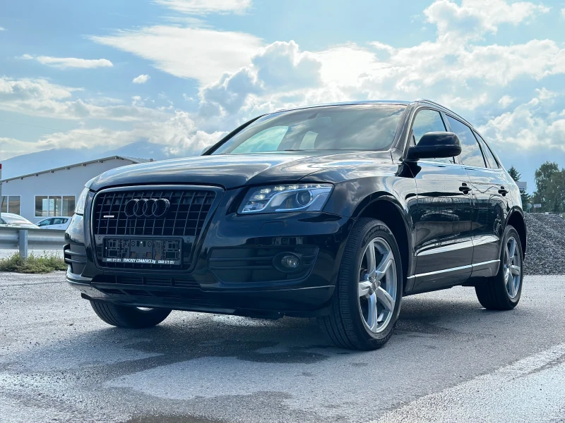 Audi Q5 2.0-TDI-quattro-6-speed-LED-XENON-KOJA-PODGREV-TOP, снимка 3 - Автомобили и джипове - 47305287