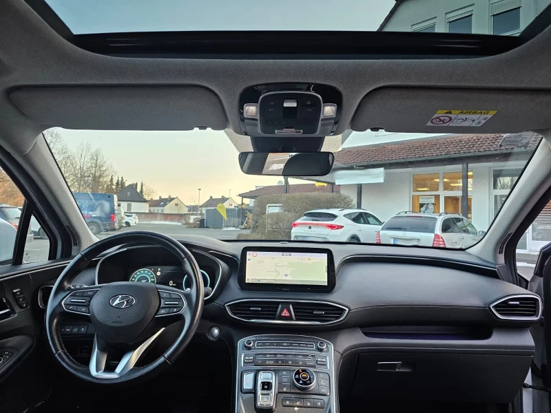 Hyundai Santa fe 1.6PHEV/265HP/4WD/TREND/PANO/CAM/MEMO/HUD/724g, снимка 10 - Автомобили и джипове - 53261032