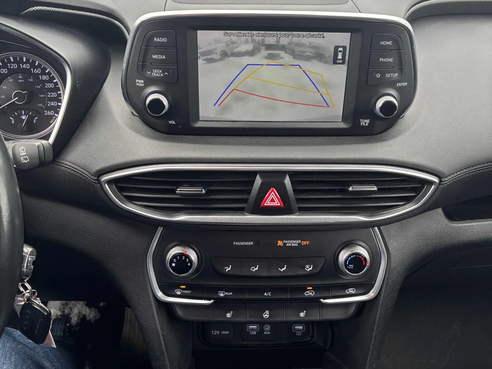 Hyundai Santa fe Essential * * CARFAX * * АВТО КРЕДИТ * * , снимка 8 - Автомобили и джипове - 53967173