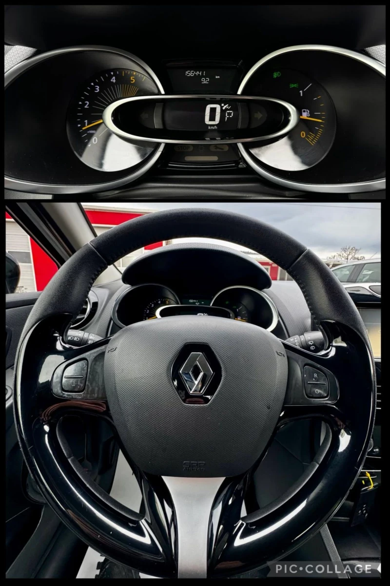 Renault Clio 1.5 dCi, 90к.с., АВТОМАТ, НАВИГАЦИЯ, ХЕЧБЕК , снимка 13 - Автомобили и джипове - 53195535