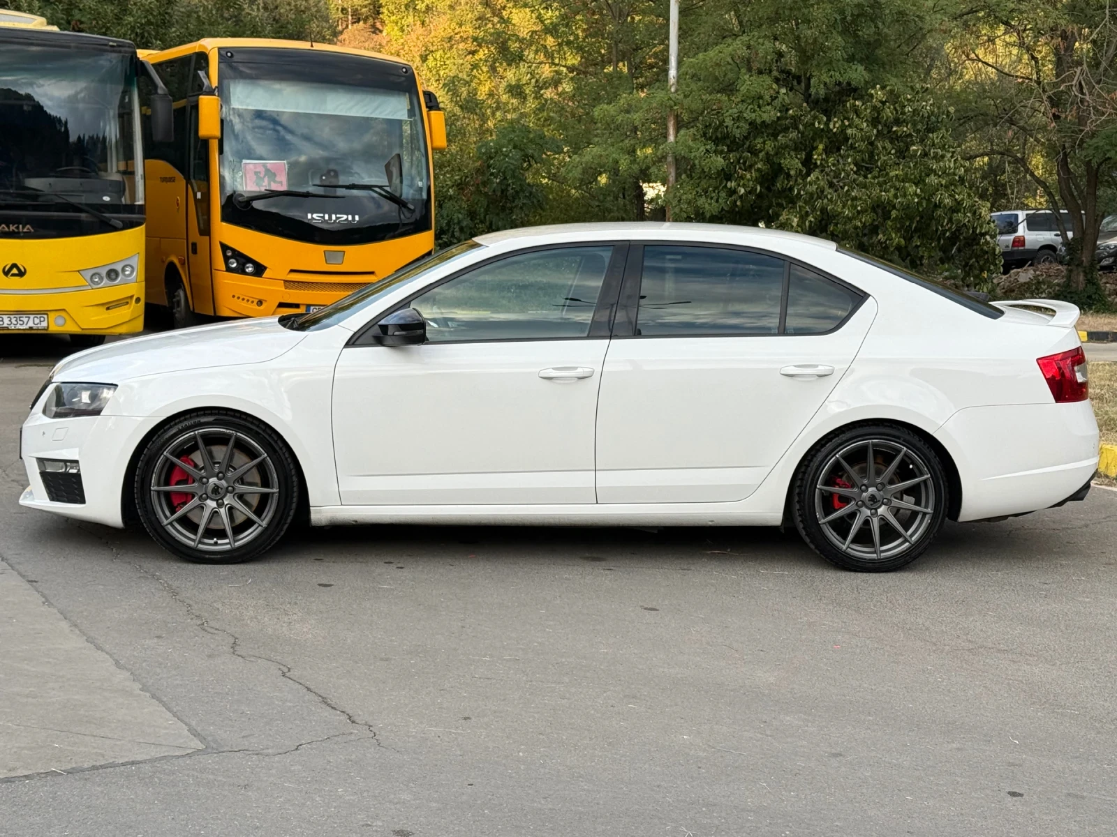 Skoda Octavia 2.0TDI VRS/Автоматик/Нави/Кожа, снимка 9 - Автомобили и джипове - 56204276