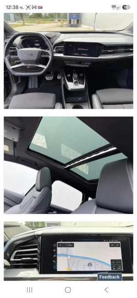 Audi Q4 40 etron, Launch edition S competition 77kw | Auto.bg — изображение 9