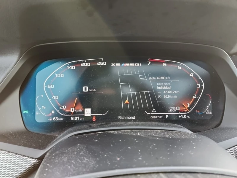 BMW X5 * M50I * CARFAX * БЕЗ ПЪРВОНАЧАЛНА ВНОСКА, снимка 9 - Автомобили и джипове - 52990744